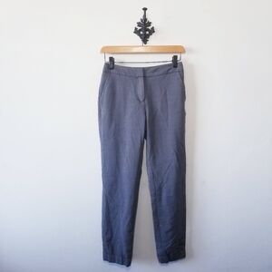 Reiss Wool Blend Trousers Size 0 Grey EUC